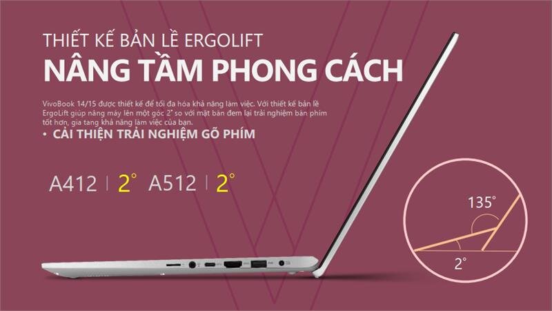 Laptop ASUS A512FA-EJ117T Bạc W10