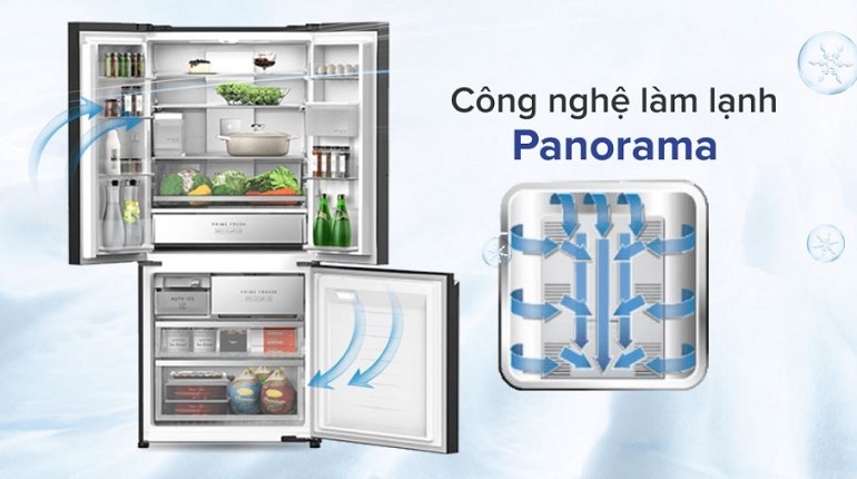 Tủ lạnh Panasonic Inverter 495 lít NR-CW530XMMV 3 Tủ lạnh Panasonic Inverter 495 lít NR-CW530XMMV