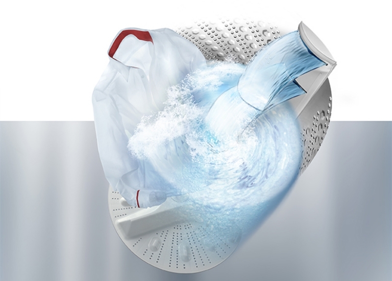 Máy giặt Hitachi Inverter 10.5 kg LTL H0MVW0T GG 4 Máy giặt Hitachi Inverter 10,5 kg H0MVW0T GG