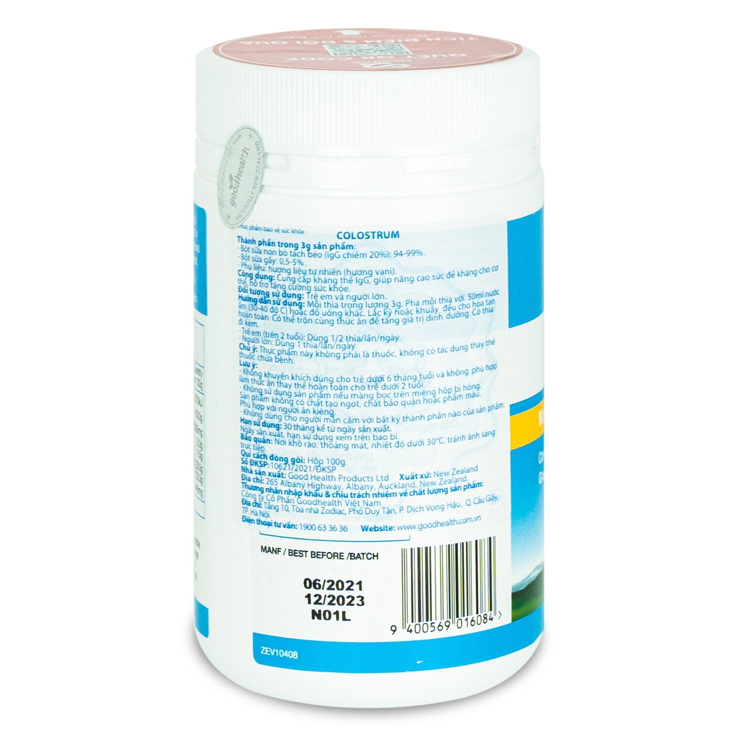 cách dùng sữa non goodhealth cho trẻ sơ sinh