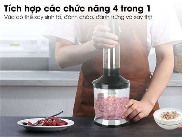 Tích hợp 4 chức năng trong 1