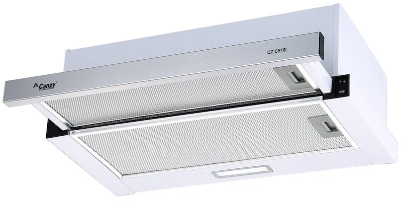Máy hút mùi Canzy CZ-C516I có bộ lọc than hoạt tính, khử mùi hiệu quả