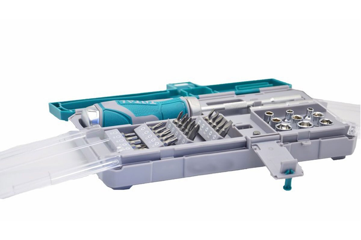 Bộ tua vít chữ T 25 chi tiết Total TACSD30256