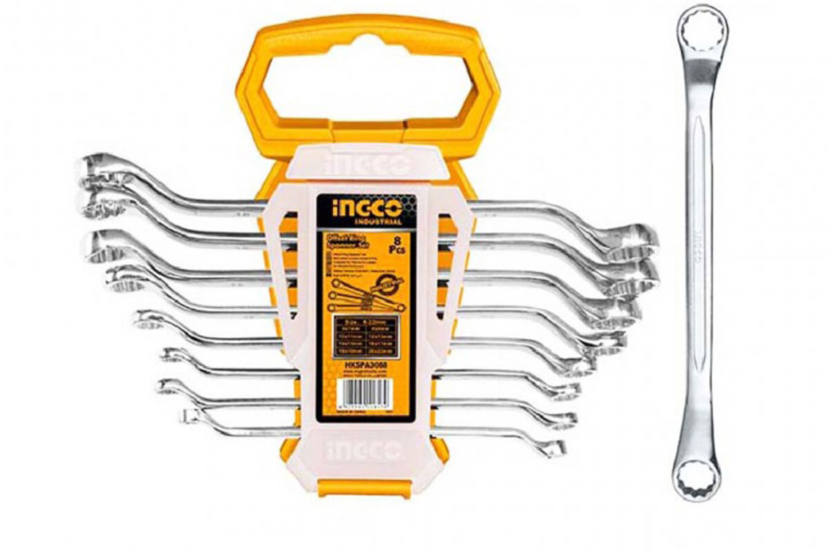 Bộ 8 cờ lê hai vòng 6-22mm INGCO HKSPA3088