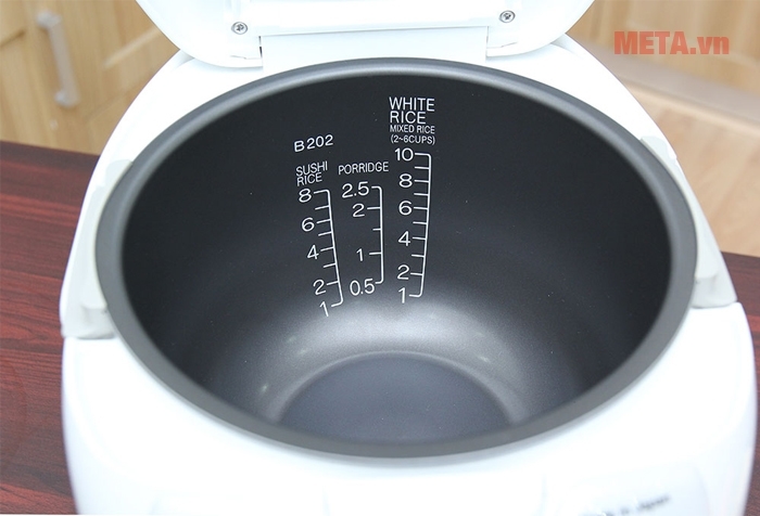 Nồi cơm điện Zojirushi NS-ZAQ18-WZ - 1,8 lít Nồi cơm điện Zojirushi NS-ZAQ18-WZ - 1,8 lít