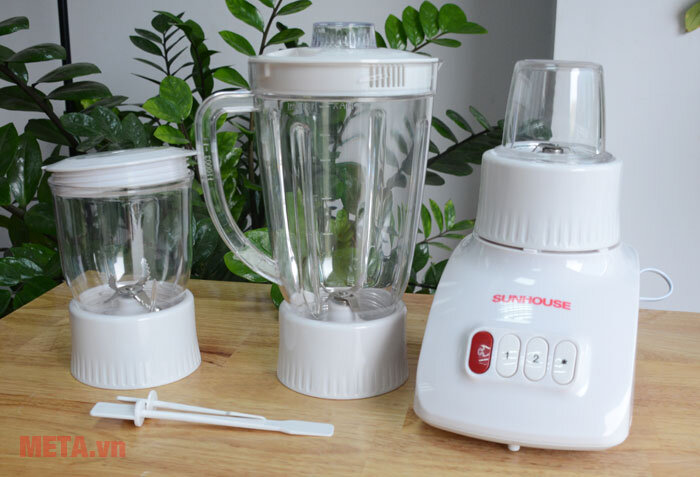 Máy xay sinh tố 3 cối Sunhouse SHD5561