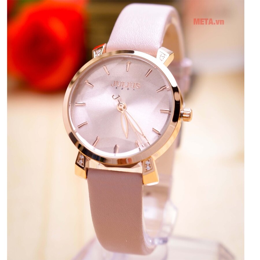 Đồng hồ nữ Hàn Quốc Julius JA-1158 dây da