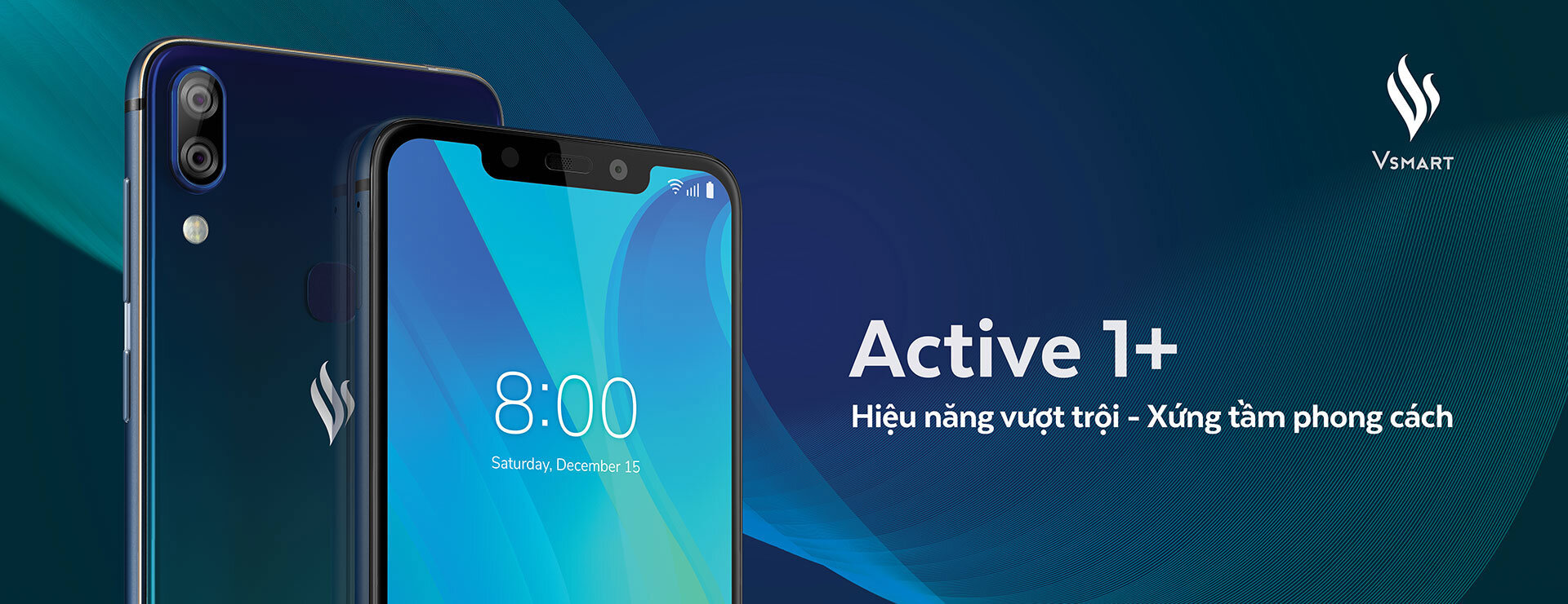 Điện thoại Vsmart Active 1  Blue