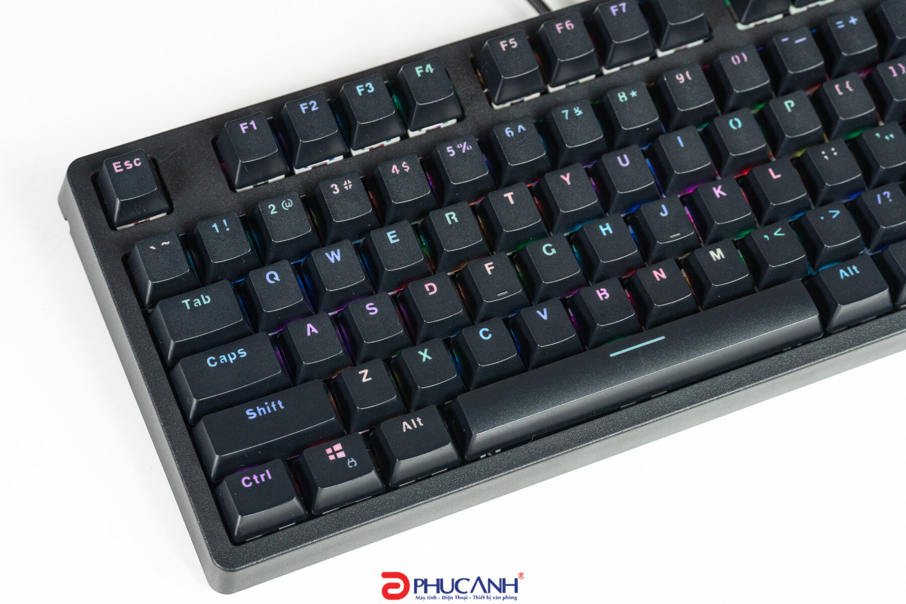 Bàn phím cơ E-Dra EK387 RGB Red Switch (TKL)