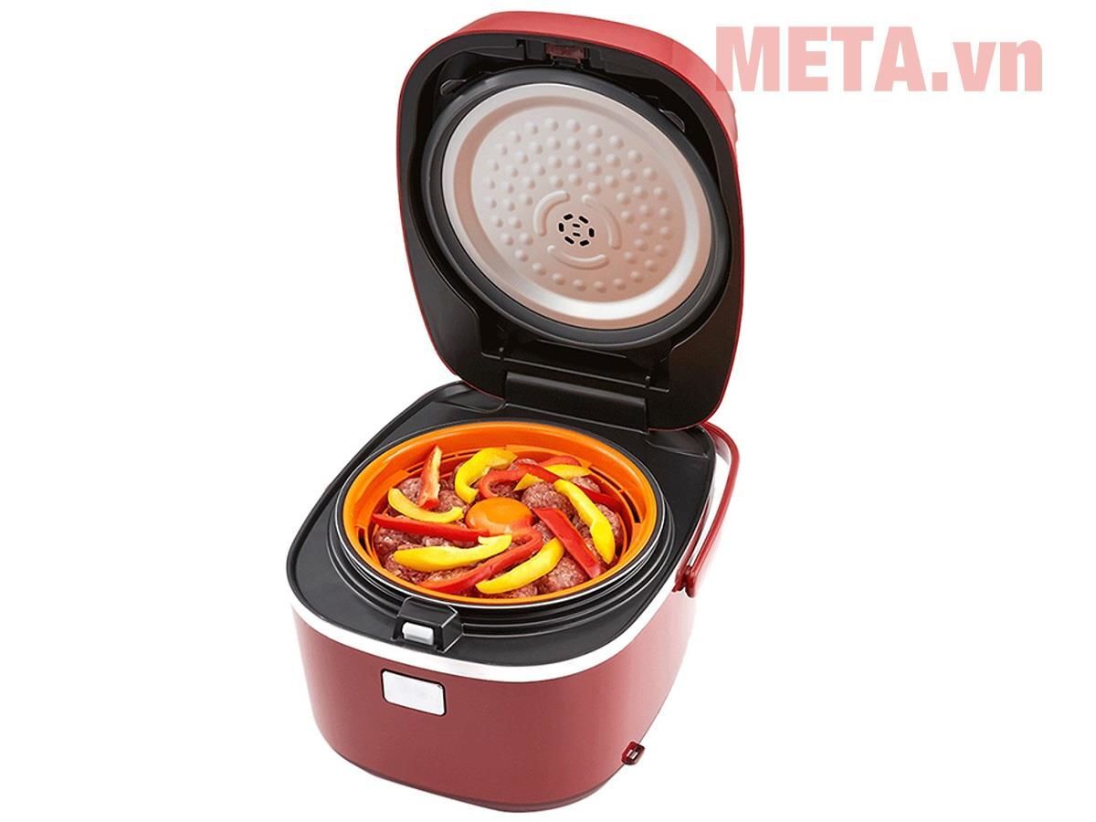 Nồi cơm điện tử Tiger 5 Trong 1 JBX-A18W (1.8L) Nồi cơm điện tử Tiger 5 Trong 1 JBX-A18W (1.8L)