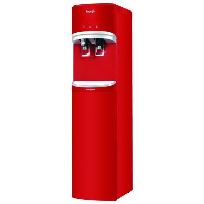 Máy lọc nước nóng lạnh Hàn Quốc 4 lõi 300W Happy Cook HB-680UF RED