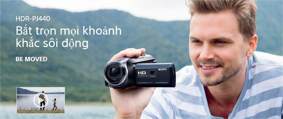 Máy quay Sony HDR-PJ440E/BCE35