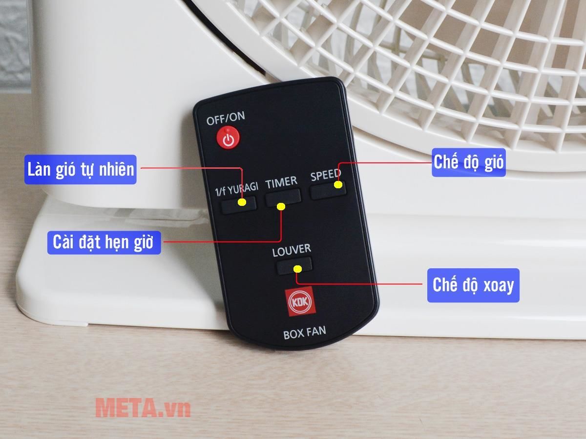 Quạt hộp KDK SD30X - có remote Quạt hộp KDK SD30X - có remote