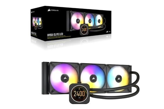 Tản nhiệt nước Corsair H150i ELITE CAPELLIX LCD