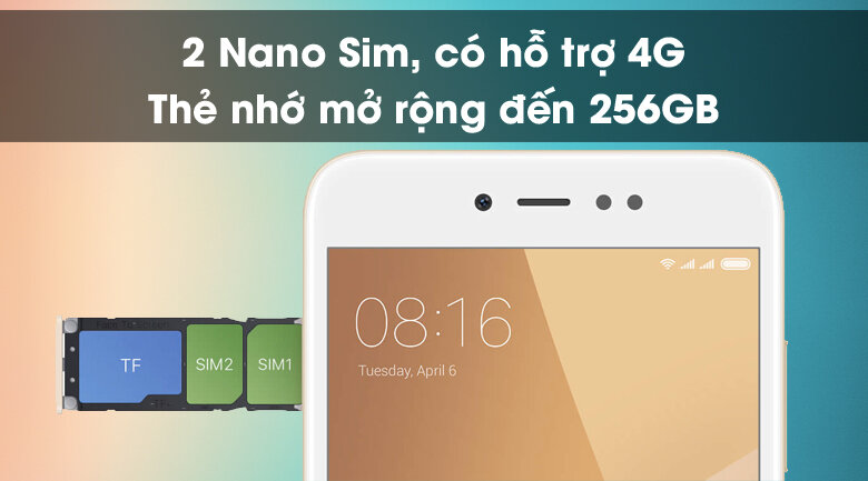 Điện thoại Xiaomi Redmi Note 5A Prime Điện thoại Xiaomi Redmi Note 5A Prime