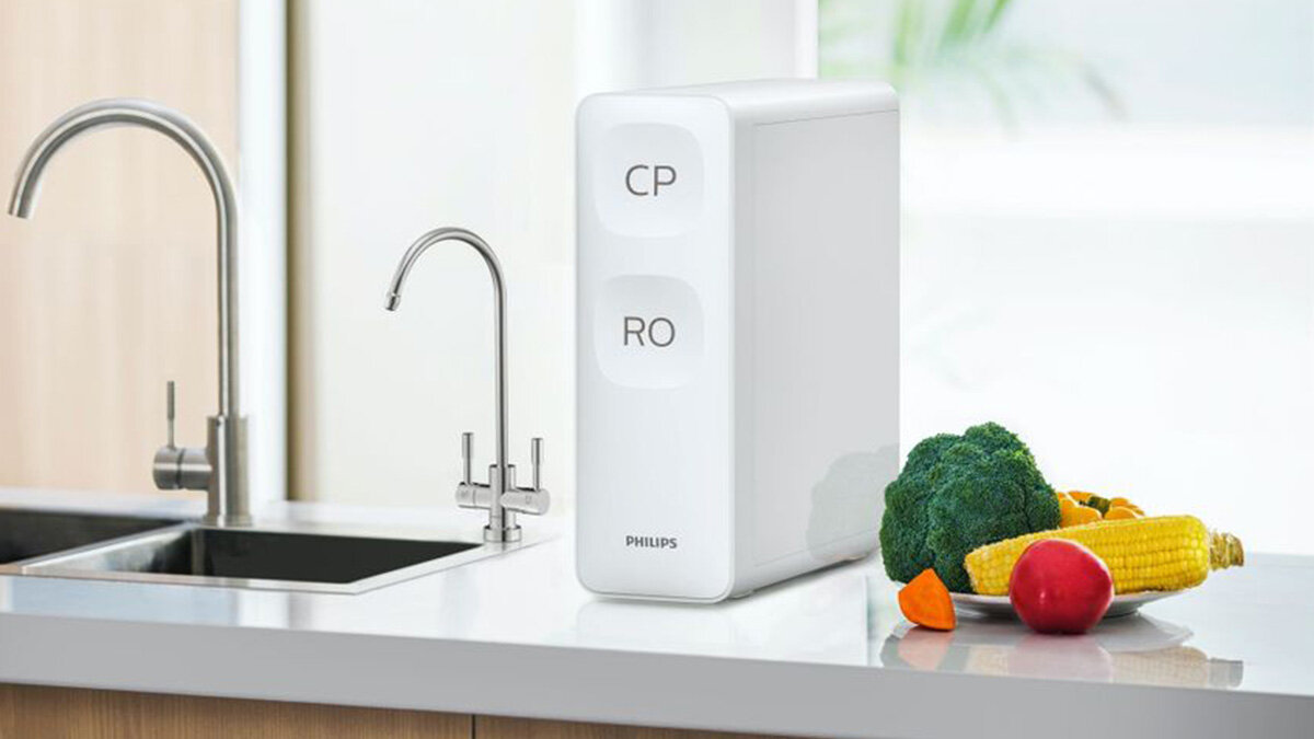 Máy lọc nước RO Philips AUT3015/74 có kiểu dáng thon mảnh hiện đại 