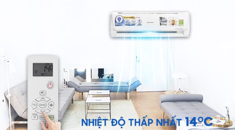 Điều hòa 1 chiều Inverter Sharp AH-X9VEW 9.000BTU