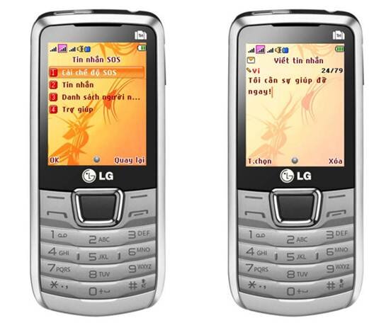 LG A290 - chế độ SOS