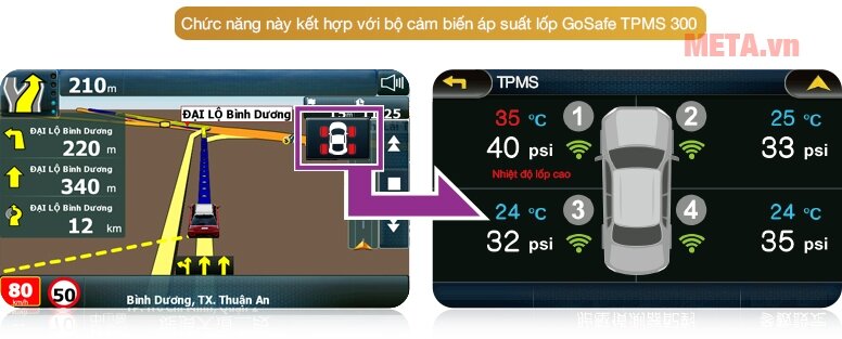 Thiết bị dẫn đường Papago Waygo 500
