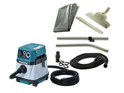 Máy hút bụi Makita có đầy đủ phụ kiện Máy hút bụi Makita