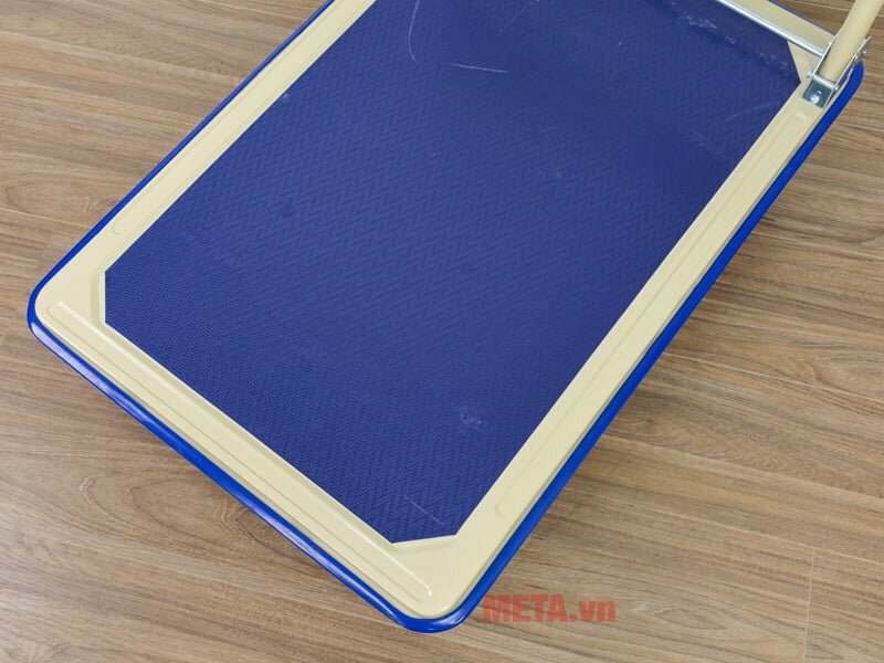 Xe đẩy hàng 4 bánh sàn thép 4 bánh FUJIHOME SH300 Xe đẩy hàng 4 bánh sàn thép