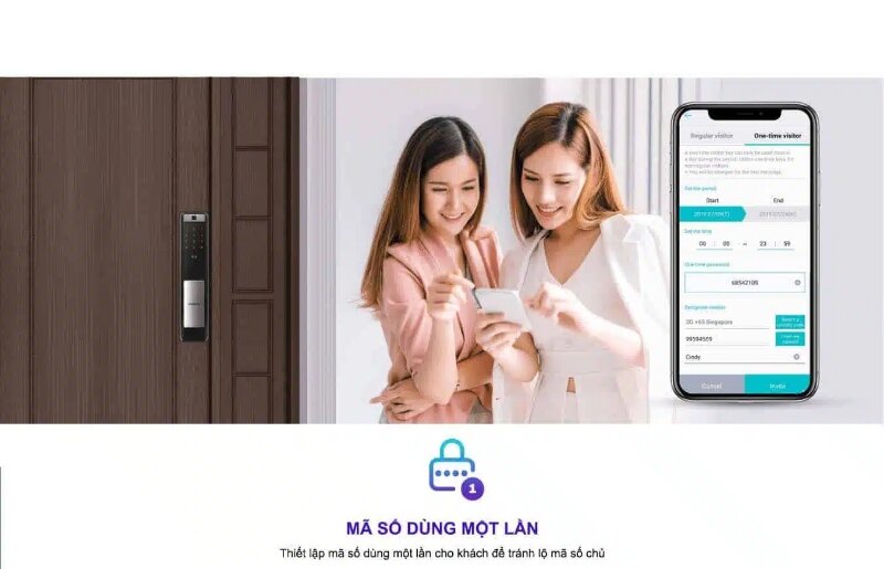 Khóa cửa vân tay Samsung SHP-DP609