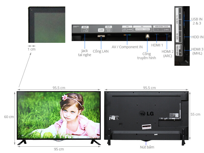Smart Tivi LG 42 inch 42UB700T