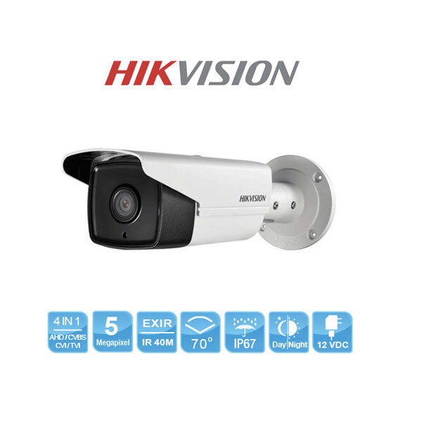 Camera  ngoài trời HD-TVI Hikvison DS-2CE16H0T-IT3F