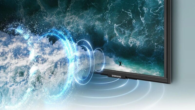 Smart tivi Samsung 4k 50 inch UA50AU9000 âm thanh