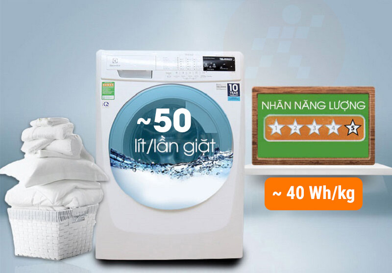 Máy giặt Electrolux 8 kg EWF12843 Máy giặt Electrolux 8 kg EWF12843