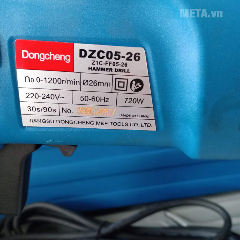 Máy khoan bê tông Dongcheng DZC05-26