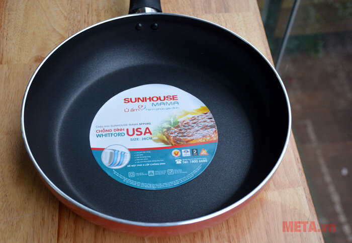 Chảo trơn Sunhouse MAMA SFP28G Chảo trơn Sunhouse MAMA SFP28G