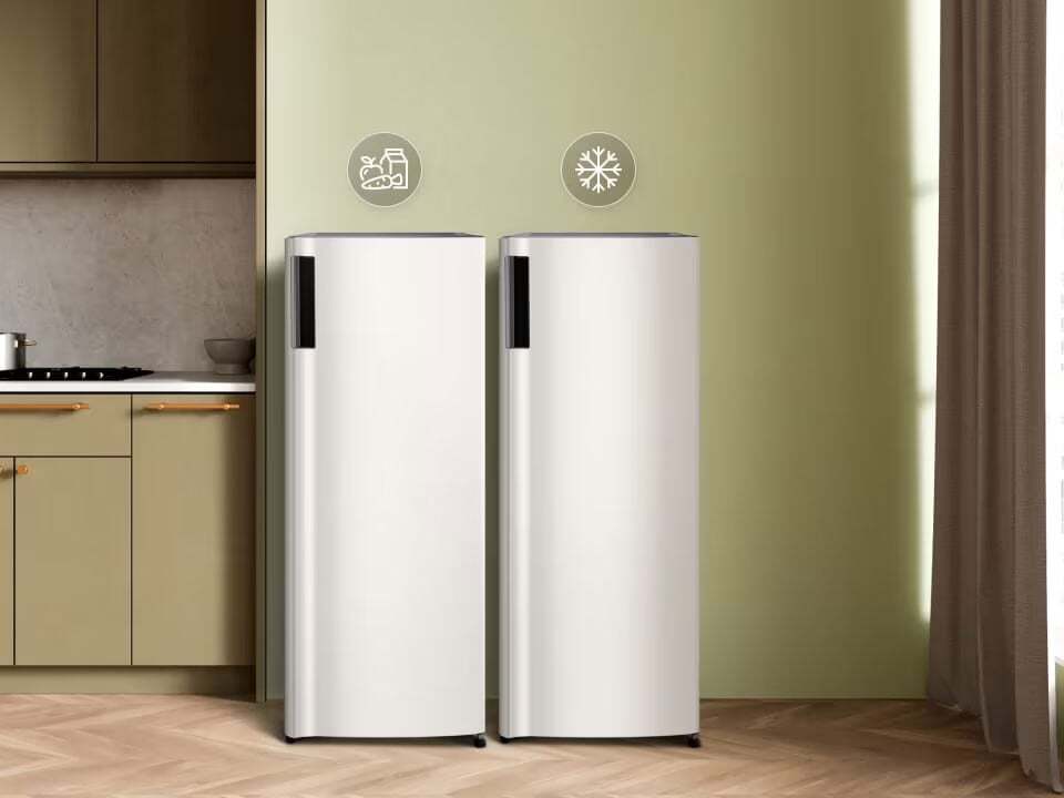 Tủ đông đứng LG 165 lít 1 cửa LOF16BGM Tủ đông đứng LG 165 lít 1 cửa LOF16BGM