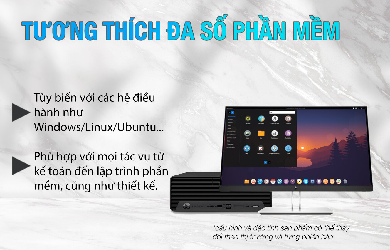 PC HP Pro 400 G9 SFF 72L09PA 4