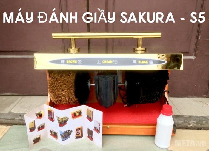 Máy đánh giày Sakura SKR-S5 Máy đánh giày Sakura SKR-S5