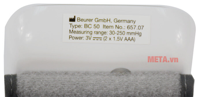 Máy đo huyết áp cổ tay Beurer BC50