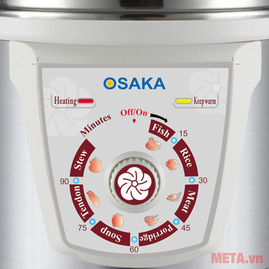 Nồi áp suất điện Osaka IPM-06SS - 6 lít