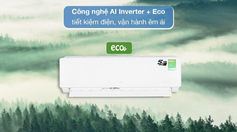 Điều hòa TCL Inverter 18000 BTU 1 chiều TAC-18CSD/XAB1I tiết kiệm điện