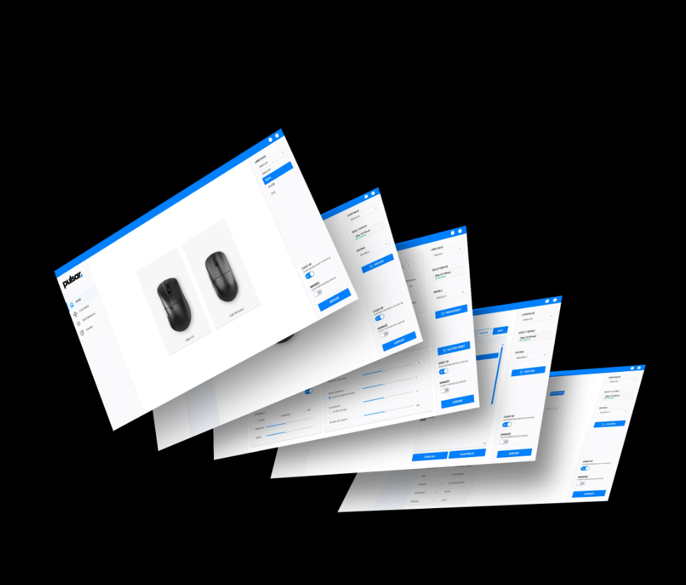 Chuột Gaming không dây Pulsar Feinmann F01 Wireless Magnesium mouse First Edition Black [LTD 5000] 13