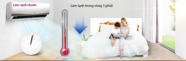 Điều hòa 2 chiều LG Inverter 1.5 HP B13ENC Điều hòa 2 chiều LG Inverter 1.5 HP B13ENC