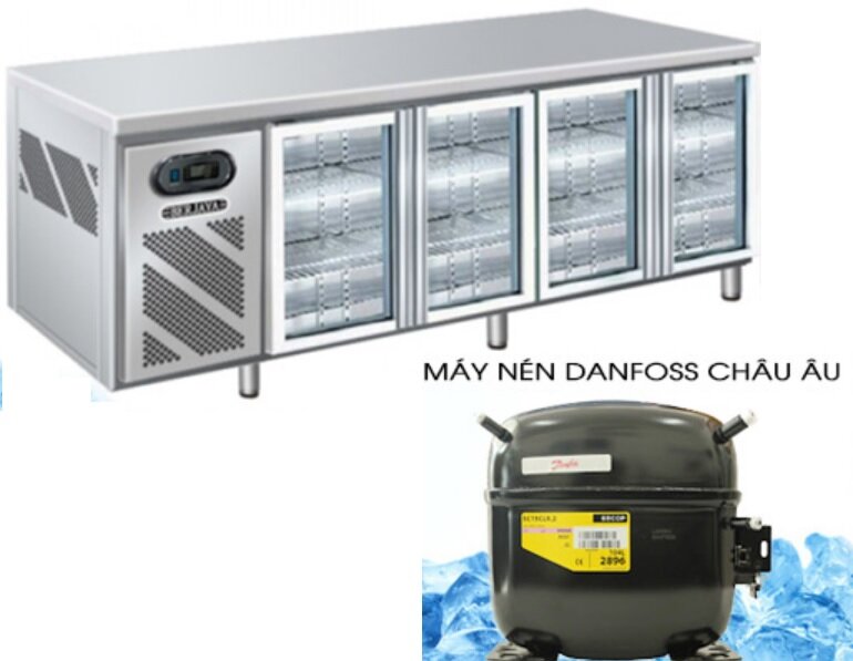 Bàn mát Berjaya 4 cánh 640 lít B4D-C8-600-SM