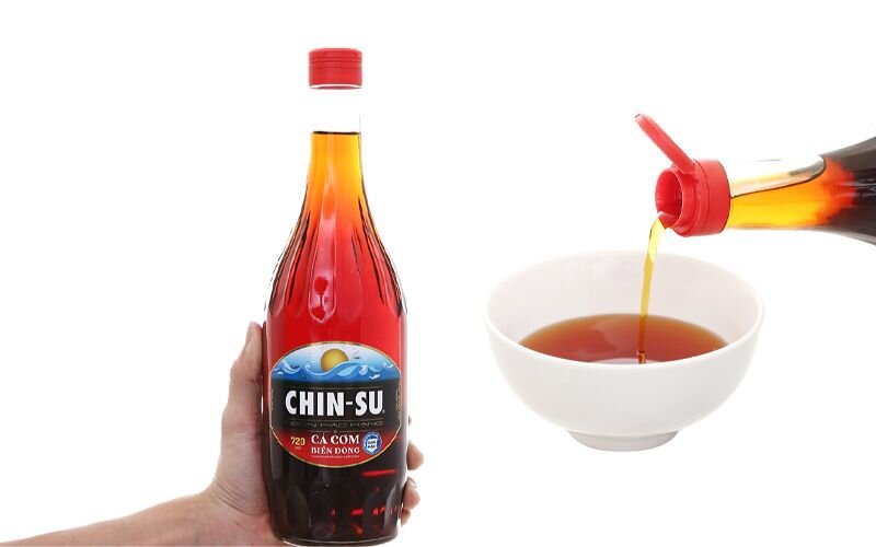 Nước mắm Chinsu cá cơm biển đông 720ml