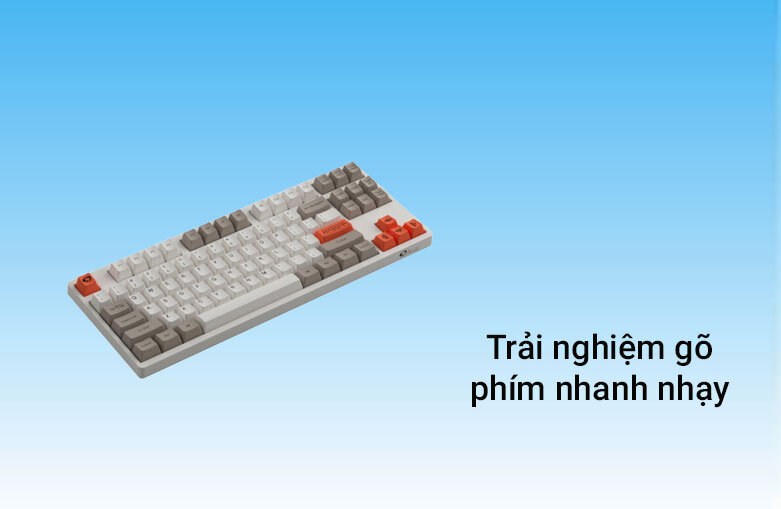 Bàn phím cơ Akko 3087 v2 Steam Engine (Akko Blue Switch V2)| Trai nghiệm gõ phím nhanh nhạy