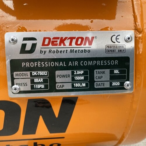 Máy Nén Khí Không Dầu Dekton DK-750x2