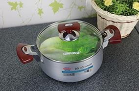BỘ NỒI ANOD SUNHOUSE SH6633 BỘ NỒI ANOD SUNHOUSE SH6633