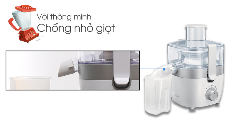 Máy ép trái cây Midea MJ-JE35 Máy ép trái cây Midea MJ-JE35