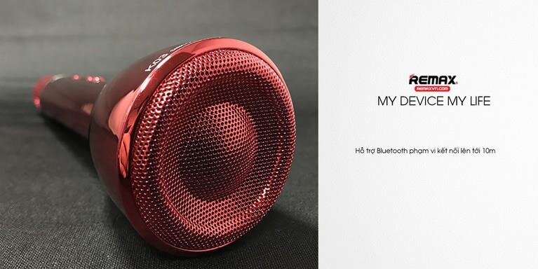 Mic Karaoke Remax Bluetooth Speaker K03