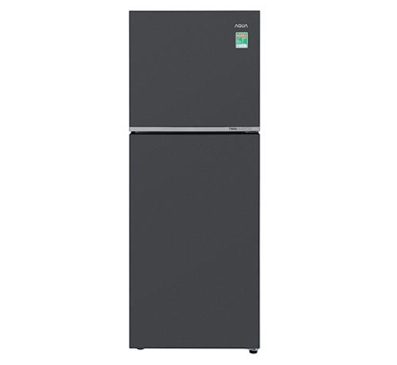 Tủ lạnh Aqua Inverter 298 Lít AQR-T380FA(SL) gây ấn tượng với thiết kế hiện đại