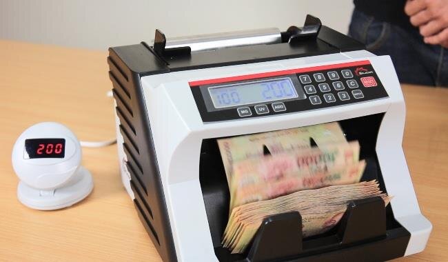 Máy đếm tiền Silicon MC-3300