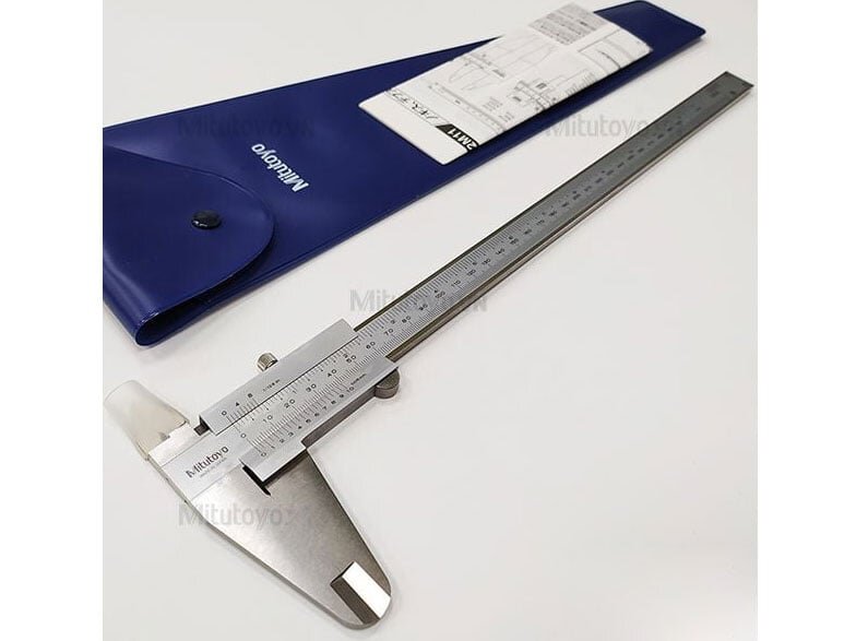 Thước cặp cơ khí Mitutoyo làm từ thép chống gỉ Thước cặp cơ khí Mitutoyo
